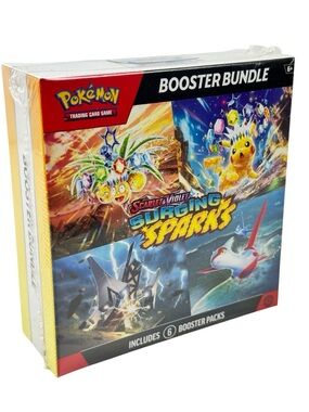 Pokémon TCG Surging Sparks Booster Bundle Sealed – Scarlet & Violet Packs New